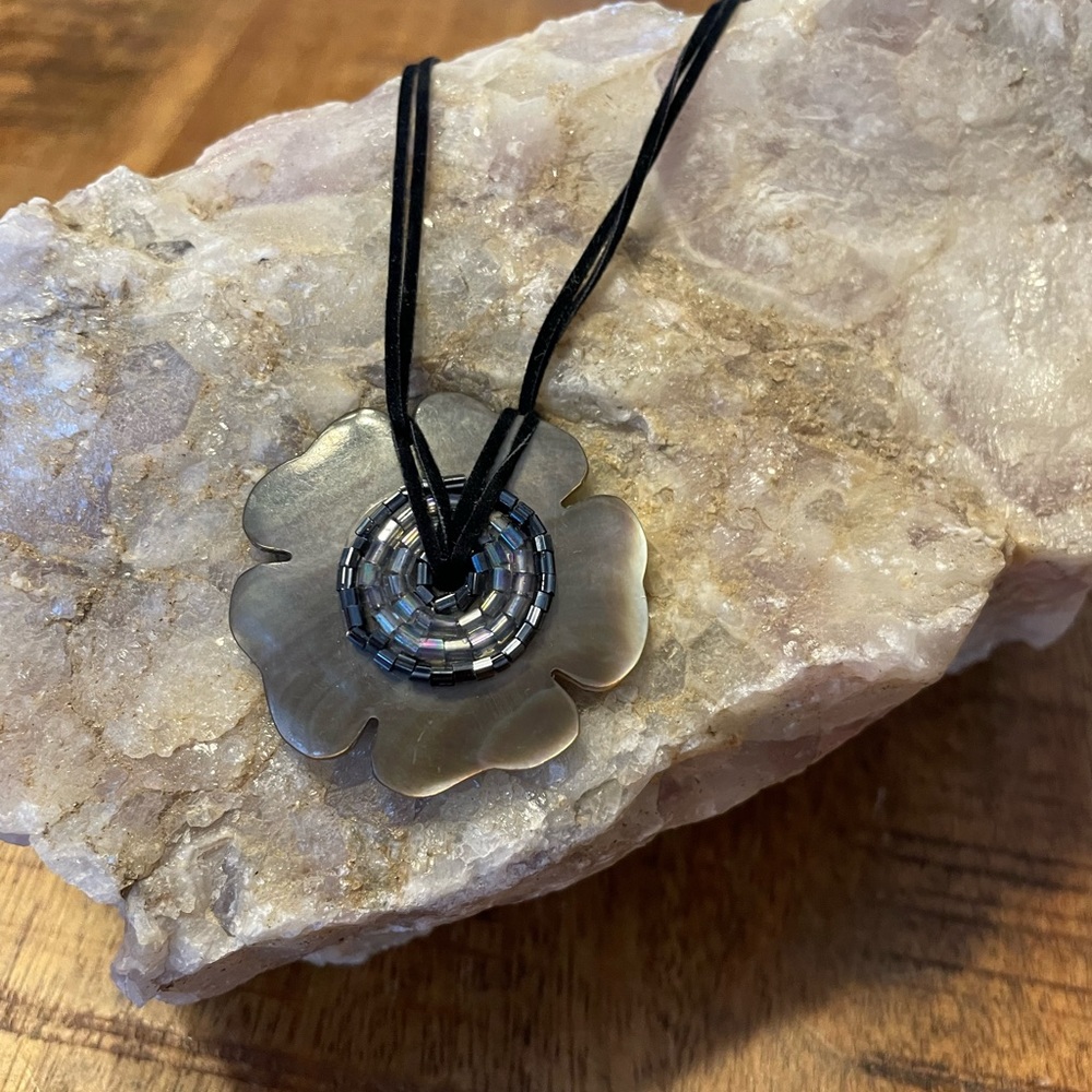 14” mother of pearl necklace